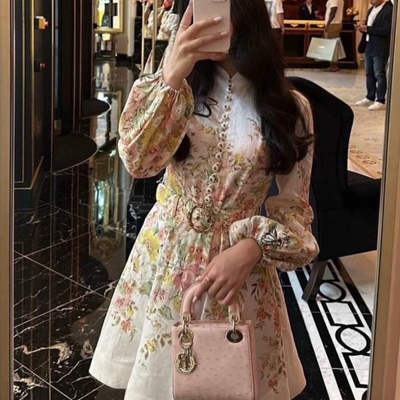 ZIMMERMANN Matchmaker Buttoned Mini Dress - Picture 6 of 17